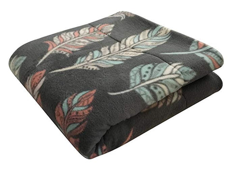 Image of Midwest Cage Liner | Feathers on Gray